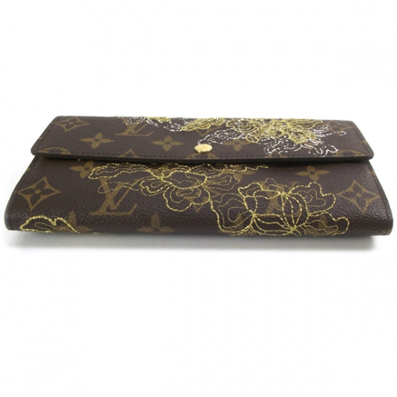 Monogram Dentelle Sarah Wallet Gold