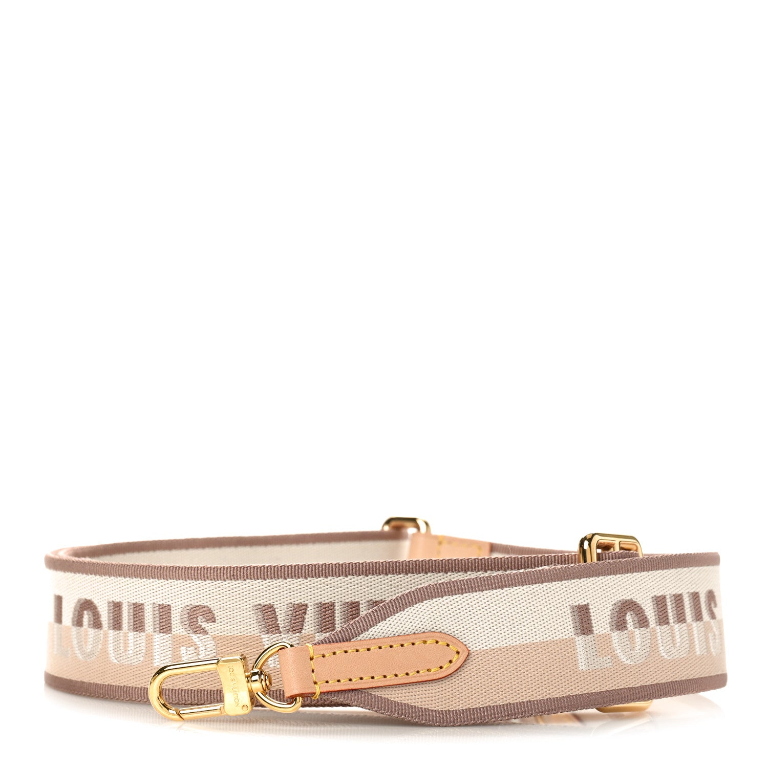 Louis Vuitton Jacquard Speedy Bandouliere 20 Shoulder Strap Beige 1 of 3