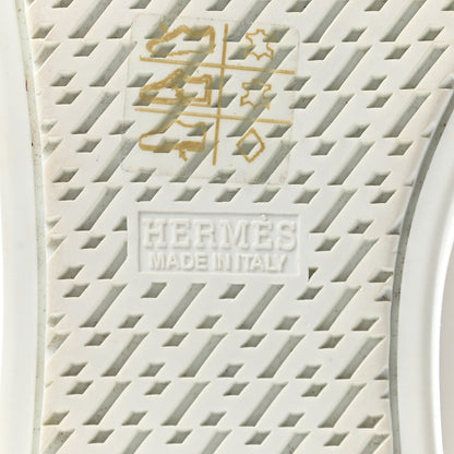 Hermes Calfskin Polo Sneakers 35.5 White 5 of 6