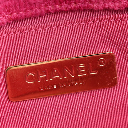Chanel Tweed Quilted Chanel 19 Waist Bag Pink 5 of 9