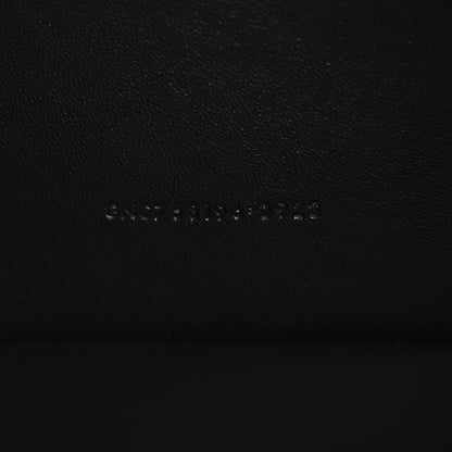 Saint Laurent Calfskin Quilted Zipped Pouch Black 7 of 10