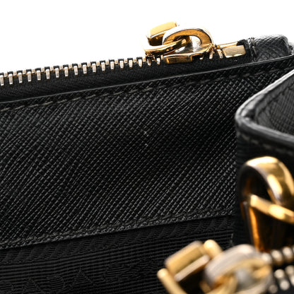 Prada Saffiano Medium Galleria Double Zip Tote Black 19 of 19