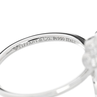 Tiffany Platinum Diamond Paper Flowers Ring 49 5 5 of 6