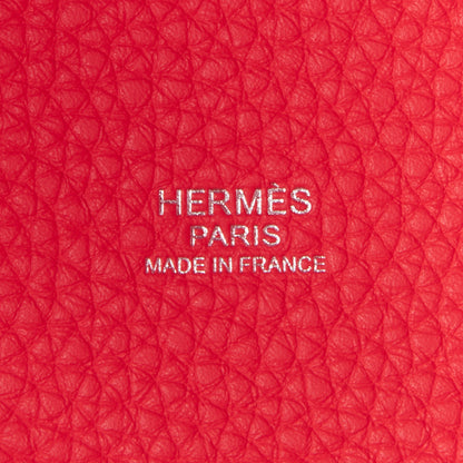 Hermes Taurillon Clemence Picotin Lock 18 PM Rose Jaipur 8 of 9