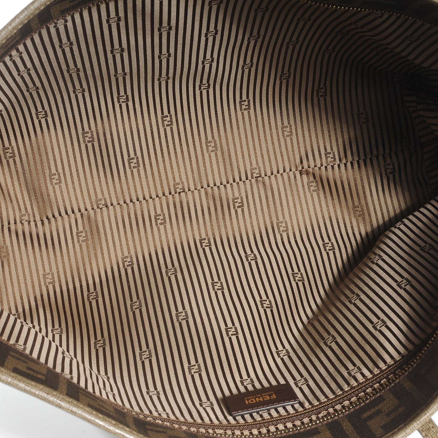 Zucca Lampo Roll Tote Gold