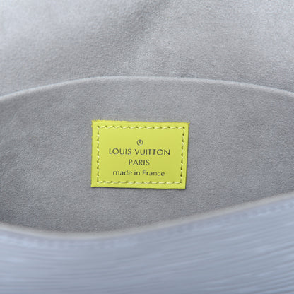 Louis Vuitton Epi Tri-Color Felicie Pochette Acid Yellow Sky 7 of 10