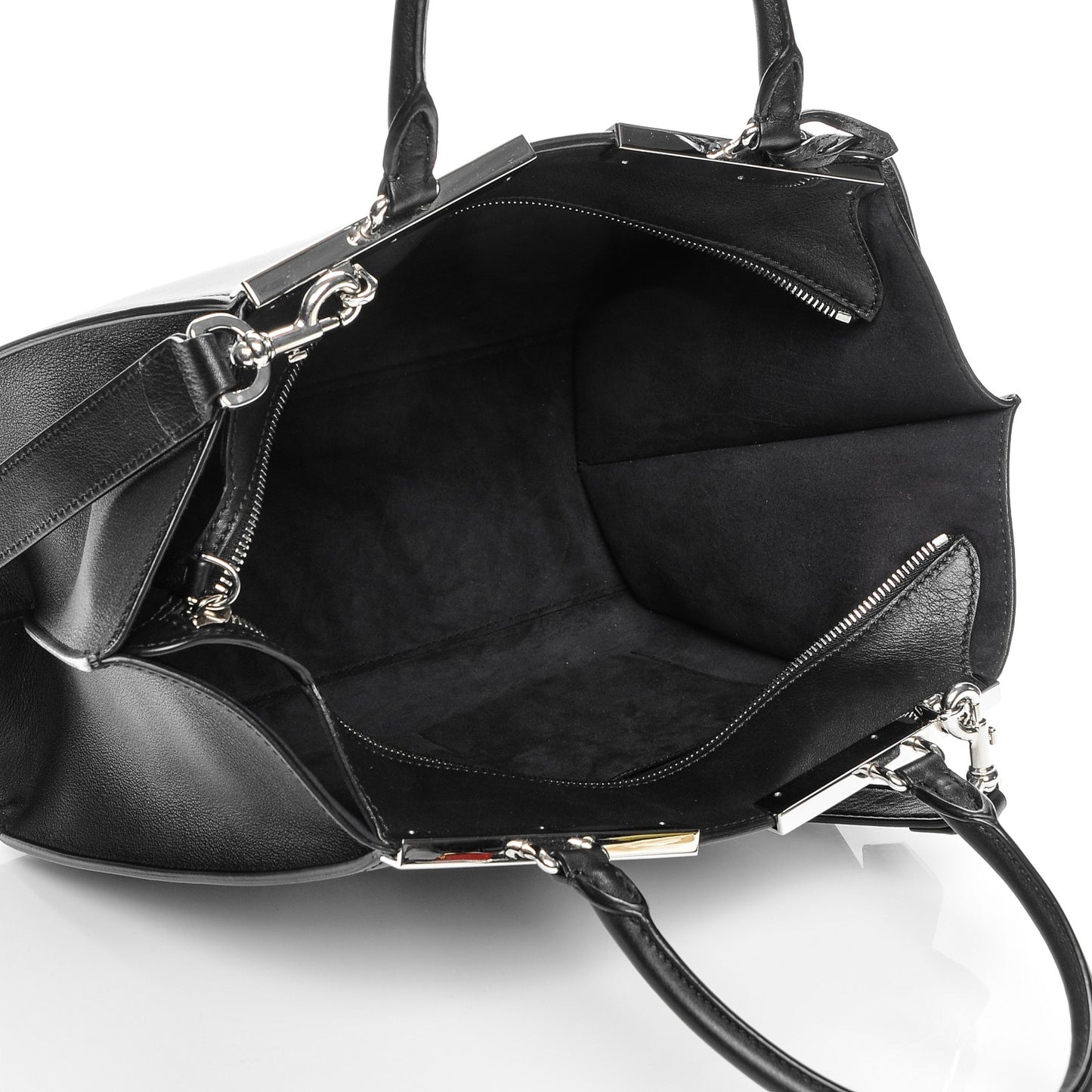 Vitello Dolce Petite 3jours Tote Black