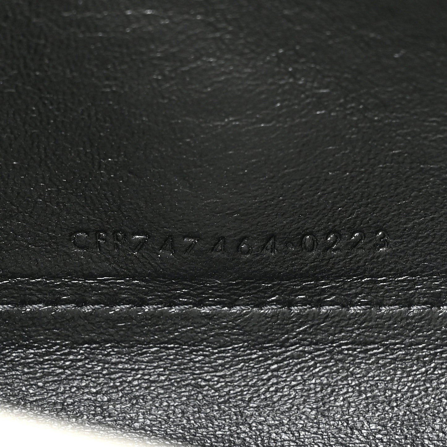 SAINT LAURENT Smooth Calfskin Tri-Metal Cassandre Wallet On Chain WOC Crema Soft