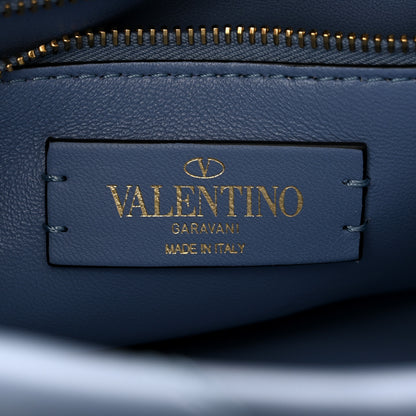 Valentino Garavani Nappa Medium Roman Stud Shoulder Bag Niagara 6 of 9