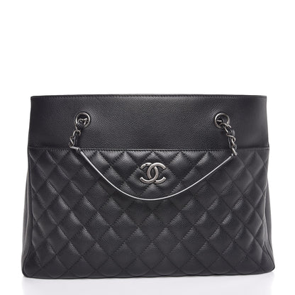 Chanel Caviar Quilted Urban Companion Shopping Tote Black 1 of 7