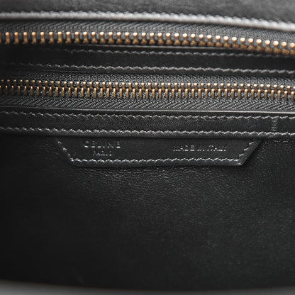 Celine Drummed Calfskin Micro Tri-Color Luggage Antarctic 6 of 9