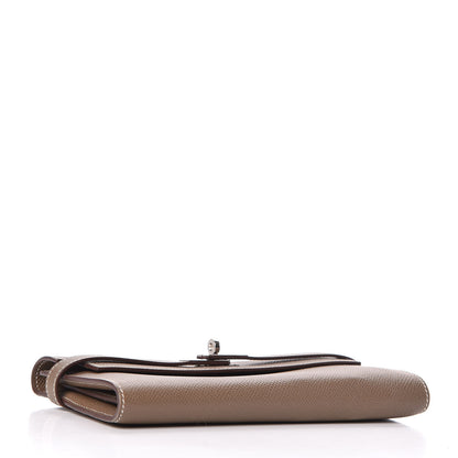 Hermes Epsom Kelly Longue Wallet Etoupe 4 of 8