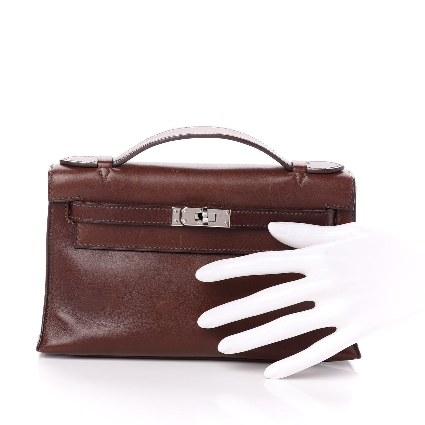 Swift Kelly Pochette Clutch Havane