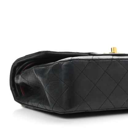 Chanel Lambskin Quilted Small Double Flap Black 10 of 15