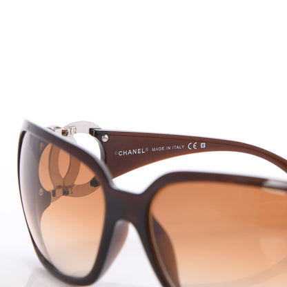 Chanel CC Sunglasses 6014 Brown 6 of 7