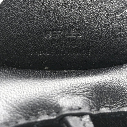Hermes Milo Lambskin Grigri Rodeo Pegase Horse Bag Charm MM So Black 3 of 5