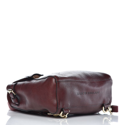 Mulberry Natural Leather Mini Cara Delevingne Convertible Satchel Oxblood 5 of 14