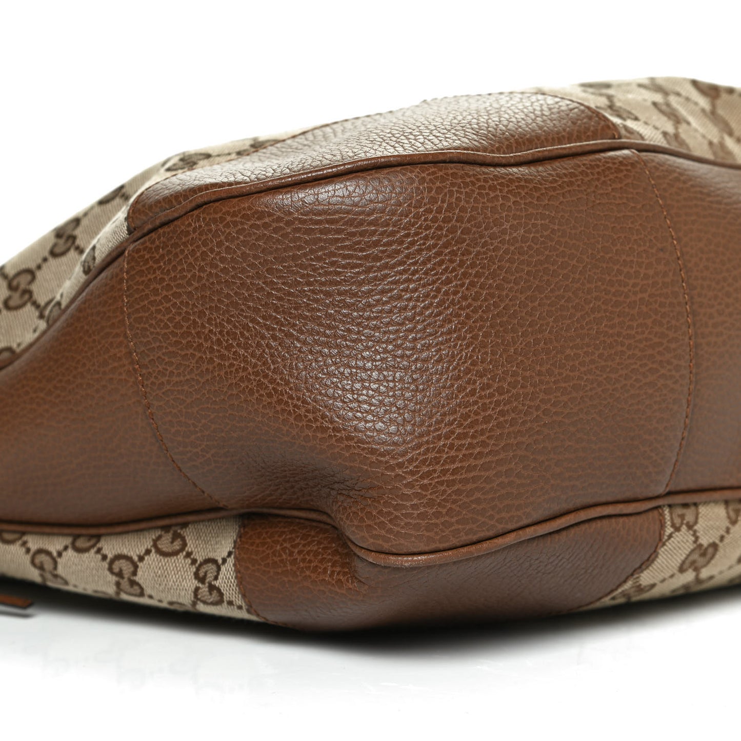 Soft GG Monogram Large Margaux Hobo Brown