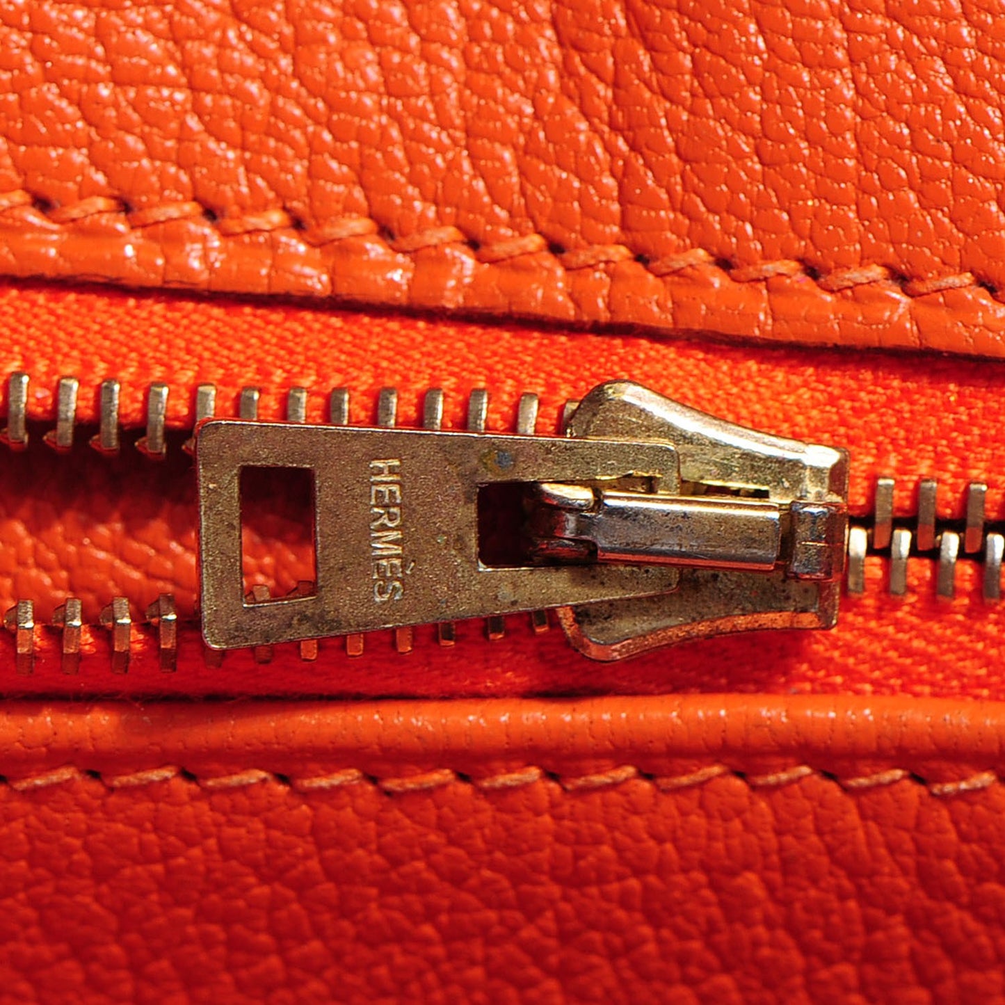 Togo Birkin 35 Orange