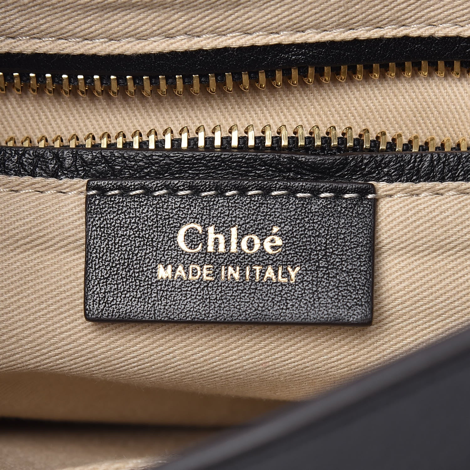 Chloe Suede Calfskin Small Faye Backpack Black 7 of 12
