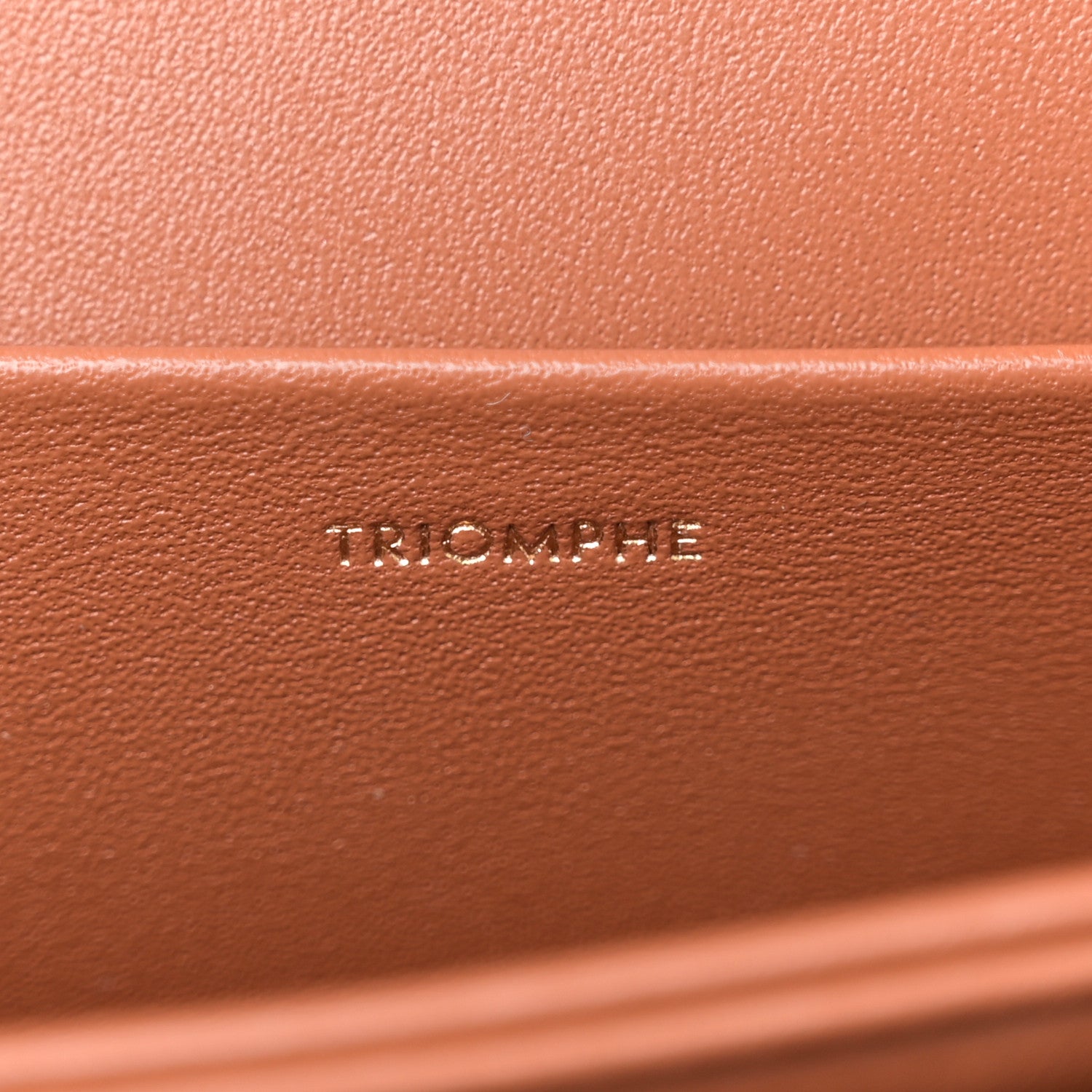 Celine Textile Crochet Natural Calfskin Teen Triomphe Natural Tan 7 of 11