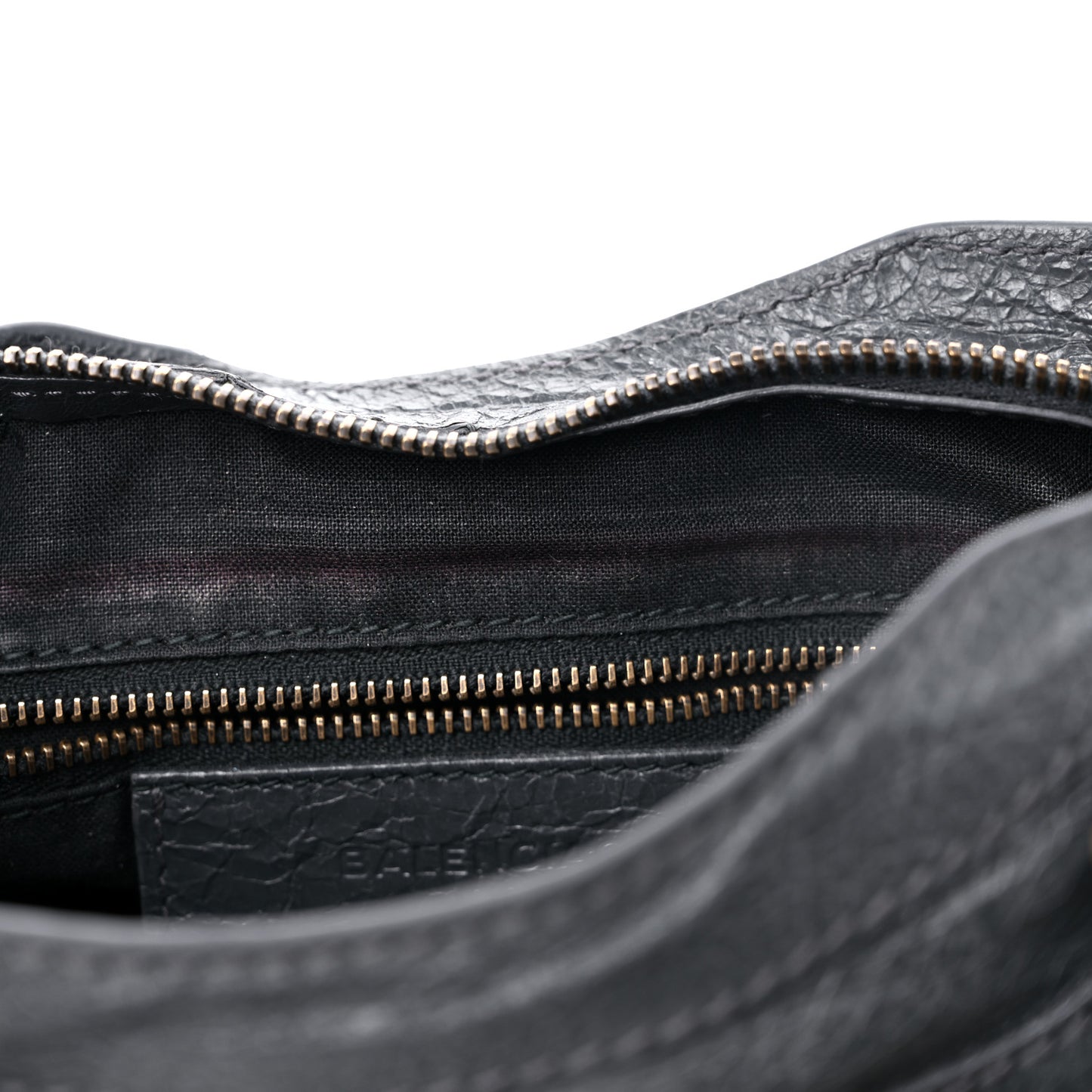 Agneau Giant 12 Gunmetal Hardware Mini City Gris Fossile