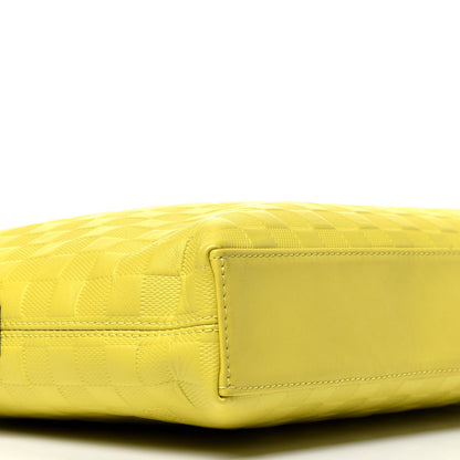 Louis Vuitton Damier Infini Porte-Documents Vert Acide 8 of 9