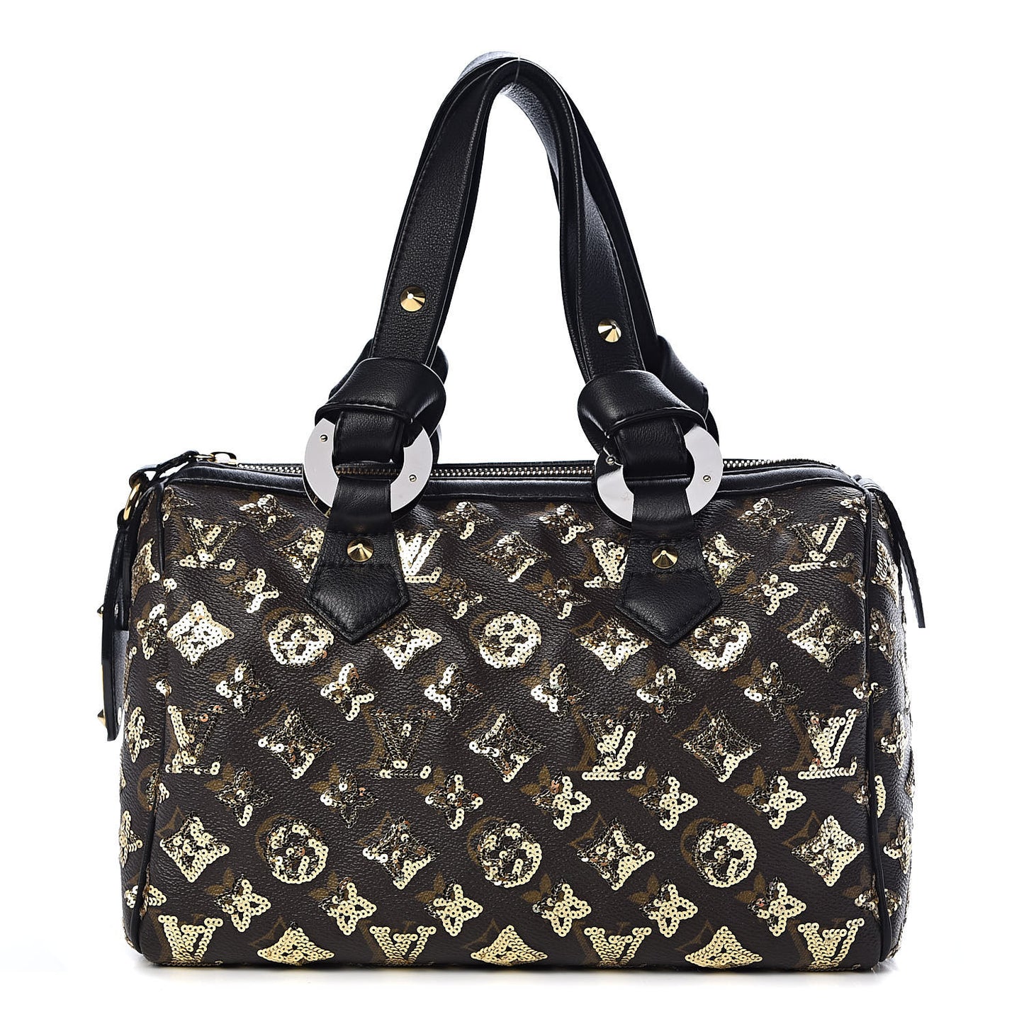 Monogram Sequins Eclipse Speedy 28 Gold