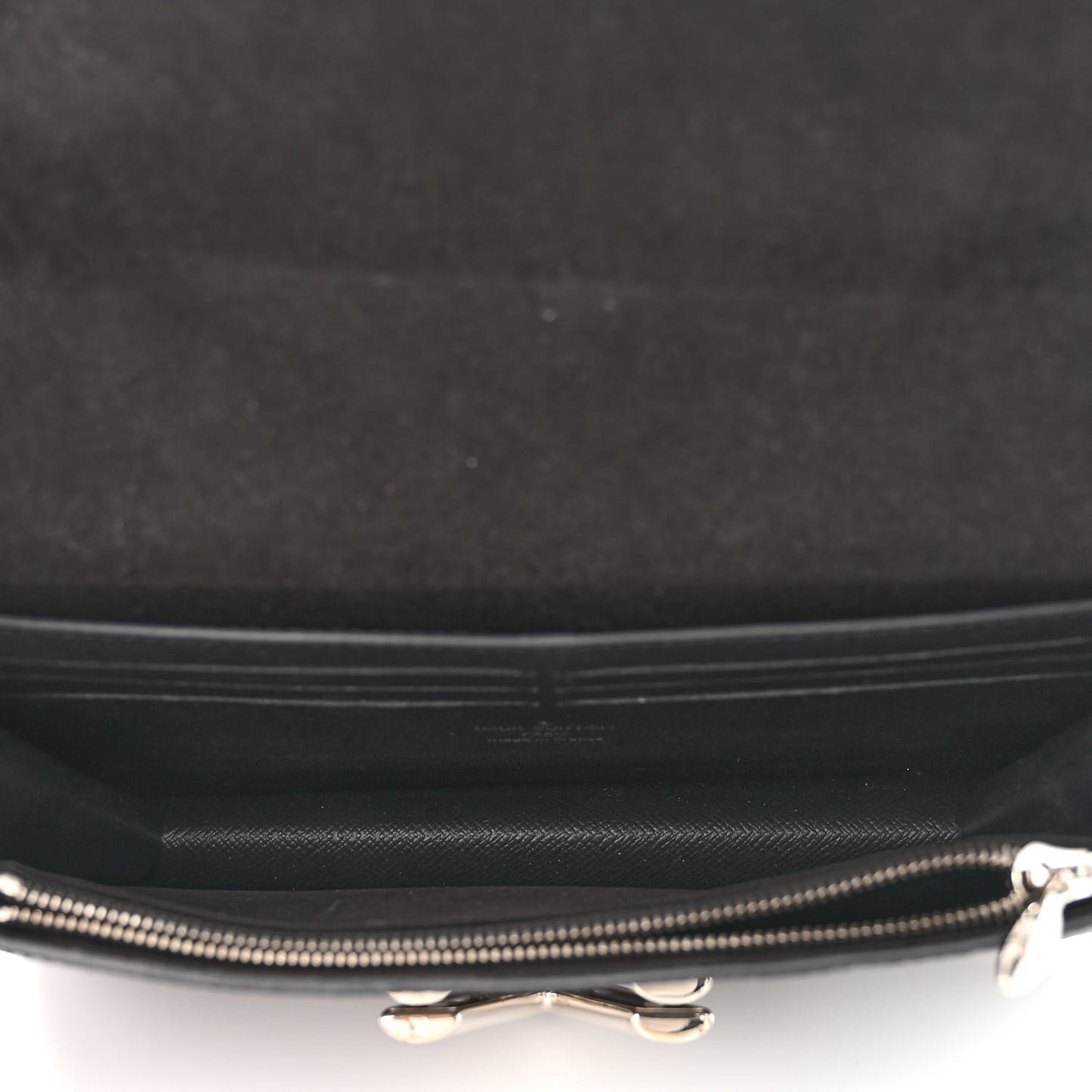 Epi Twist Belt Chain Wallet Black
