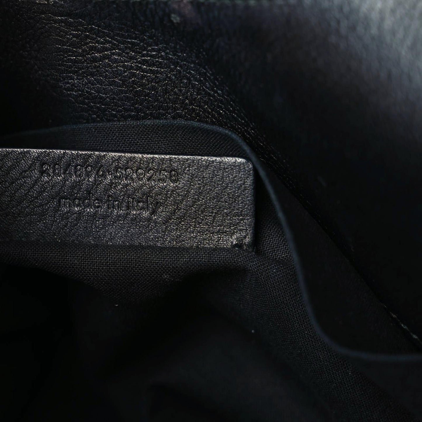 Calfskin Belle de Jour Cabas Tote Black