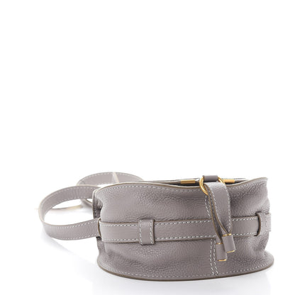 Chloe Calfskin Mini Marcie Round Crossbody Bag Cashmere Grey 4 of 8