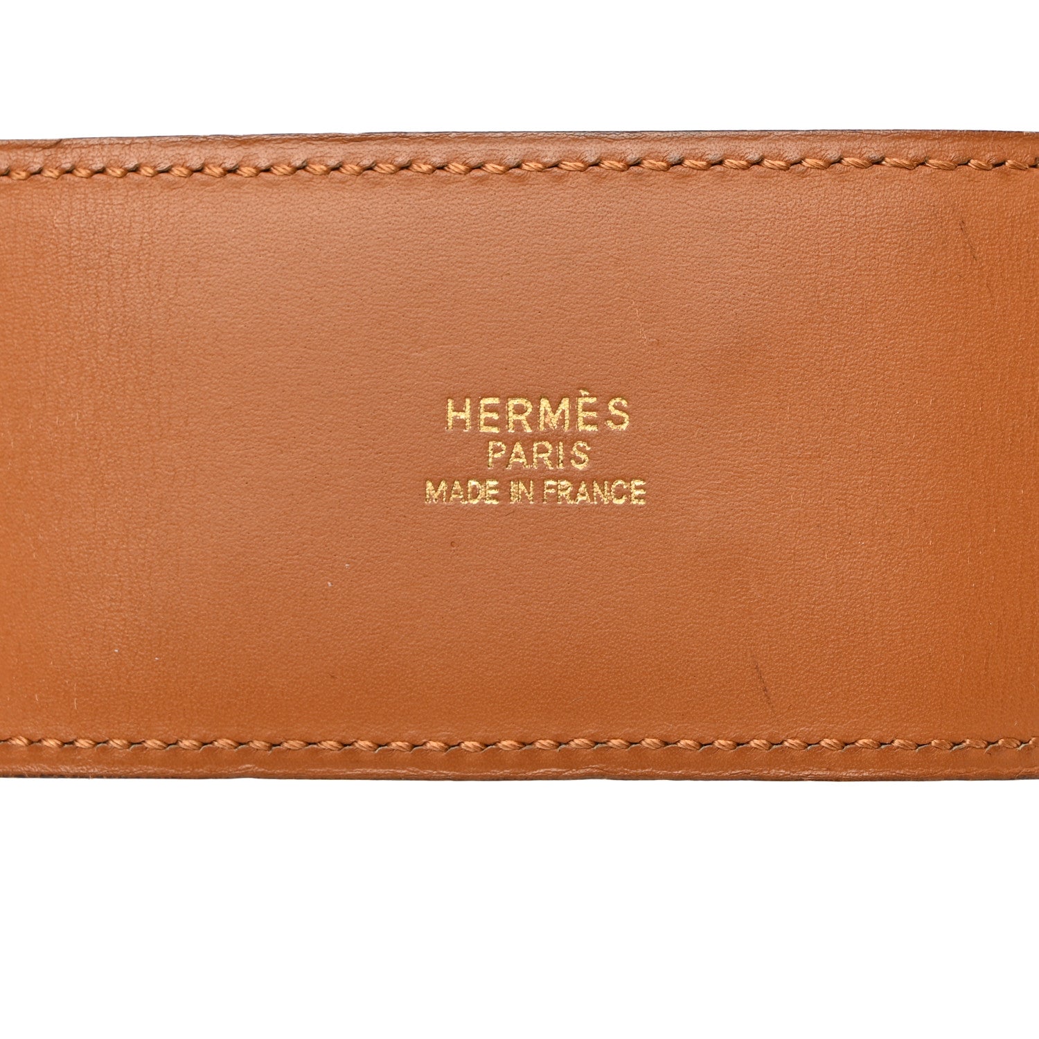 Hermes Epsom Collier De Chien CDC Belt 66 Gold 5 of 7