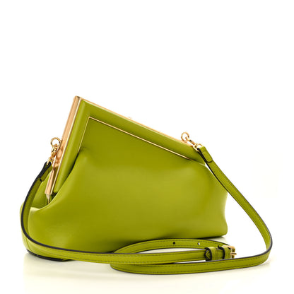 Fendi Shiny Nappa Small Fendi First Wasabi 3 of 10
