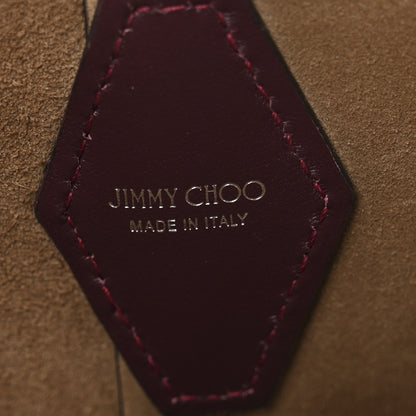 Jimmy Choo Calfskin Diamond Tote   Granet 6 of 11