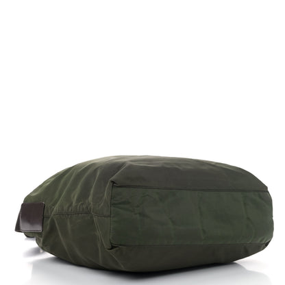 Prada Nylon Vela Flat Messenger Bag Mimetico 3 of 4