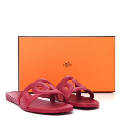 Hermes Rubber Aloha Sandals 38 Rose Baie 11 of 11