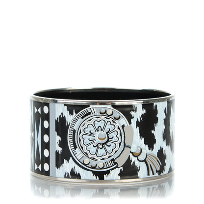 Hermes Enamel Printed Extra Wide Bracelet 65 1 of 6