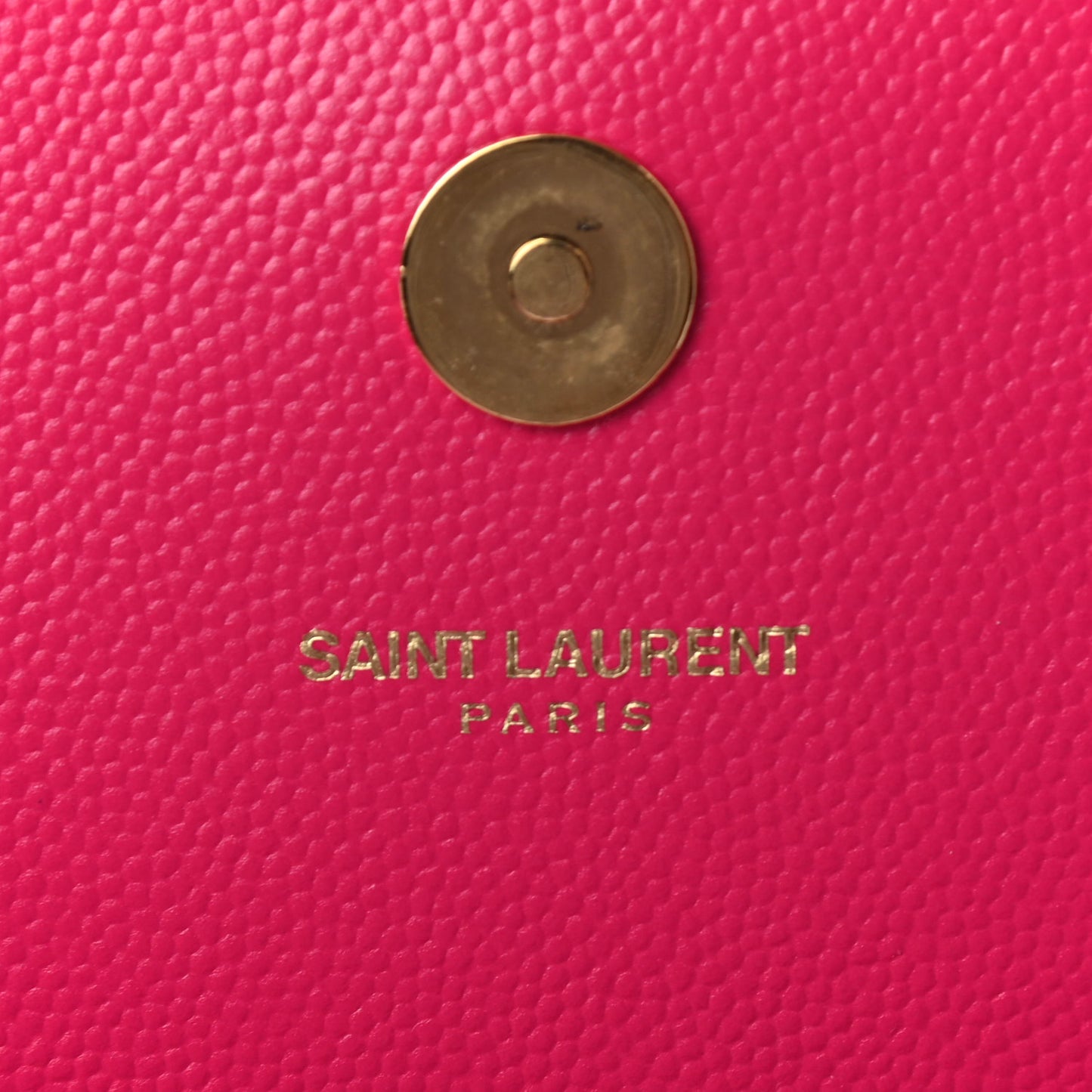 Grain De Poudre Classic Monogram Kate Clutch Lipstick Fuchsia