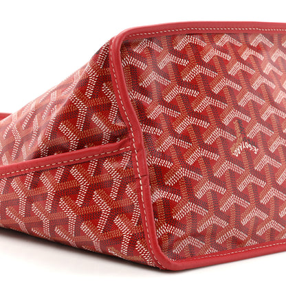 Goyard Goyardine Reversible Anjou PM Red 16 of 16