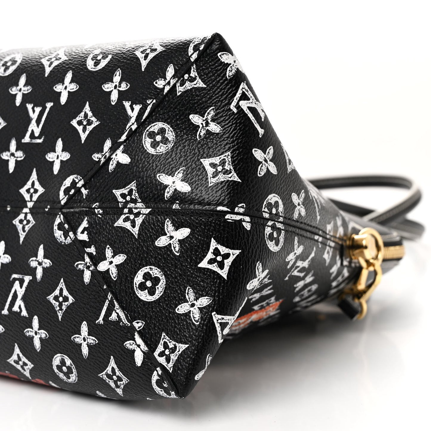 Calfskin Catogram Alma Souple MM Black