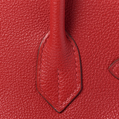 Hermes Togo Birkin 30 Rouge Vif 7 of 33