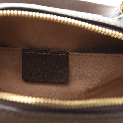 Gucci GG Supreme Monogram Web Small Ophidia Boston Bag Beige New Acero 6 of 13