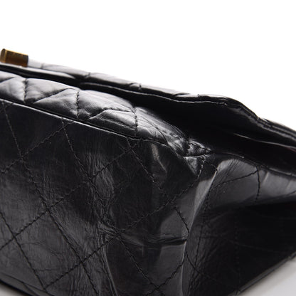 Chanel Aged Calfskin Quilted 2.55 Reissue 227 Flap Black 12 of 16