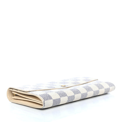 Louis Vuitton Damier Azur Sarah Wallet 3 of 4