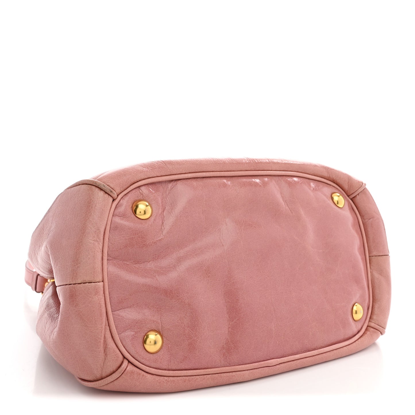 Vitello Shine Small Bow Shopping Tote Loto