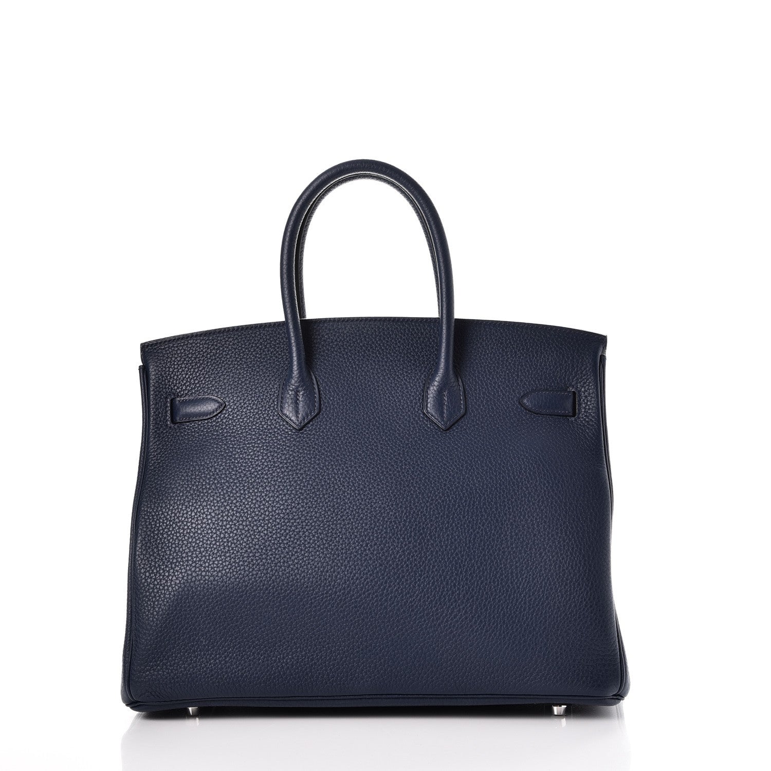 Hermes Taurillon Clemence Birkin 35 Bleu Saphir 5 of 38
