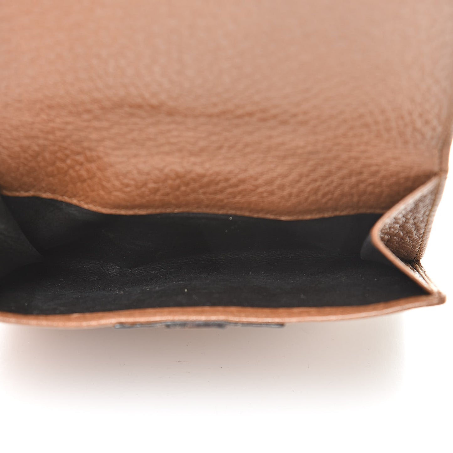 Calfskin French Junco Wallet Light Brown