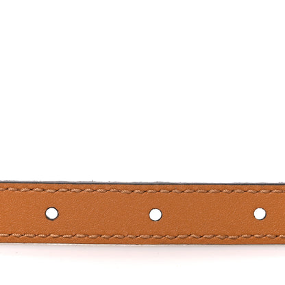 Gucci Suede Torchon Double G 15mm Belt  75 30 Vintage Sun Oil 4 of 5