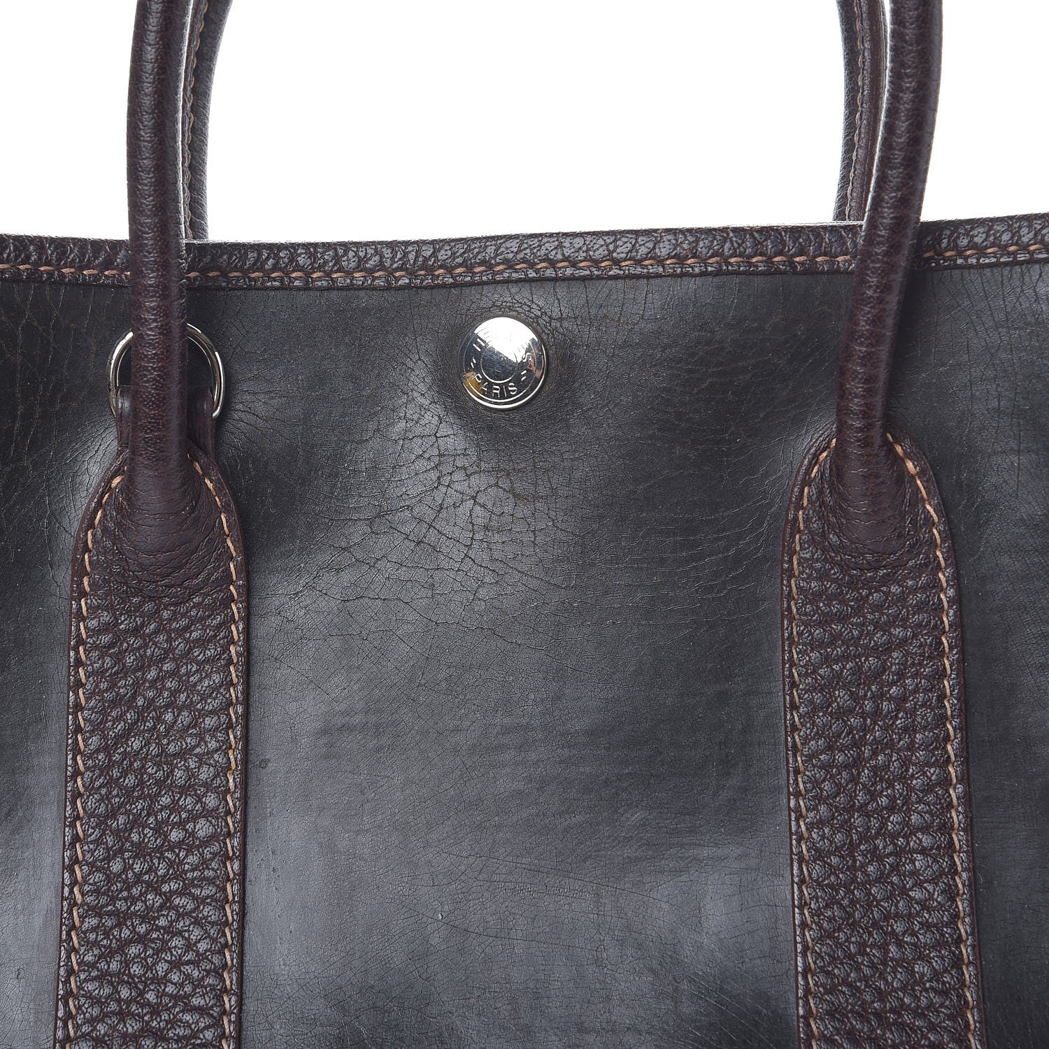Hermes Amazonia Buffle Skipper Garden Party 30 TPM Havane 7 of 14
