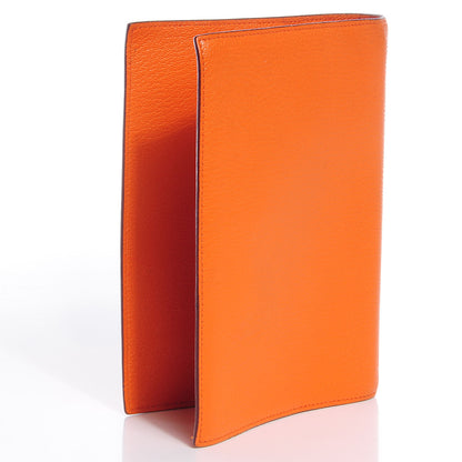 Hermes Chevre Mysore Globe-Trotter Agenda Cover Orange 3 of 8
